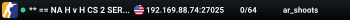 ** == NA H v H CS 2 SERVER == **