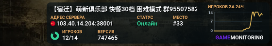 【宿迁】萌新俱乐部 快餐30档 困难模式 群955075829
