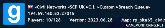 ►Civil Networks ▌SCP UK ▌C.I. ▌Custom ▌Breach Queue�