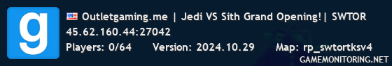 Outletgaming.me | Jedi VS Sith Grand Opening!| SWTOR