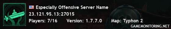 Especially Offensive Server Name