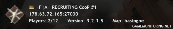 =F|A= RECRUITING CooP #1