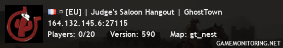 ★ [EU] | Judge's Saloon Hangout | GhostTown