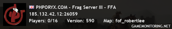 PHPORYX.COM - Frag Server III - FFA