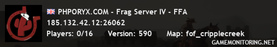 PHPORYX.COM - Frag Server IV - FFA