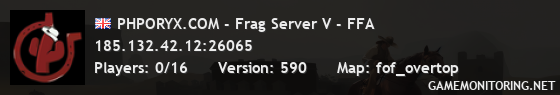 PHPORYX.COM - Frag Server V - FFA