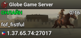 Globe Game Server