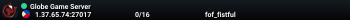 Globe Game Server