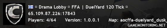 ◆ Drama Lobby ◆ FFA | DuelYard 120 Tick ☆