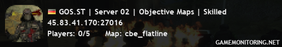 GOS.ST | Server 02 | Objective Maps | Skilled