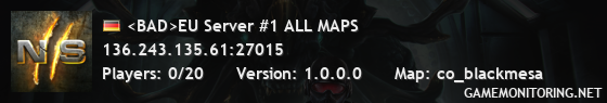 <BAD>EU Server #1 ALL MAPS