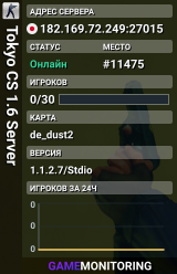 Tokyo CS 1.6 Server