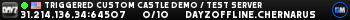 Triggered Custom Castle Demo / Test Server Triggered Custom Castle Demo / Test Server