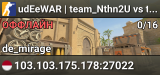 udEeWAR | team_Nthn2U vs team_nMnvoskyz