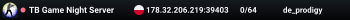 TB Game Night Server