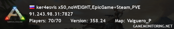 ker4esvis x50,noWEIGHT,EpicGame+Steam,PVE