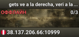 gets ve a la derecha, veri a la izquierda, pinha tu solo se pinha