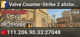 Valve Counter-Strike 2 alicloud_beijing Server (srcds1033-pek1.