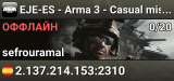 EJE-ES - Arma 3 - Casual missions