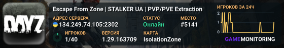 Escape From Zone | STALKER UA | PVP/PVE Extraction