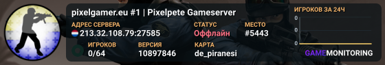 pixelgamer.eu #1 | Pixelpete Gameserver