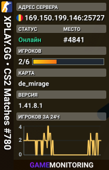 XPLAY.GG • CS2 Matches #780