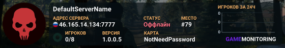 DefaultServerName