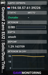 Ground Zero EU2 | Solo/Duo/Trio | Weekend Raiding | High FPS