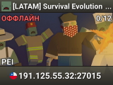 [LATAM] Survival Evolution | V0.1