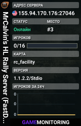 MrCalvin's HL Rally Server (FastDL) | discord.sbotnas.io