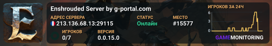 Enshrouded Server by g-portal.com