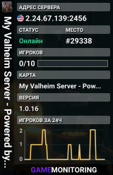 My Valheim Server - Powered by AMP