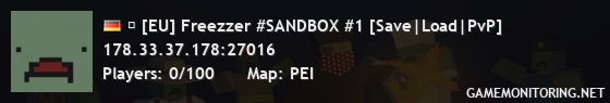  [EU] Freezzer #SANDBOX #1 [Save|Load|PvP]