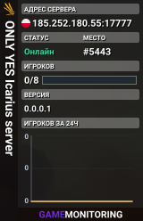 ONLY YES Icarius server