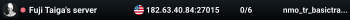Fuji Taiga's server