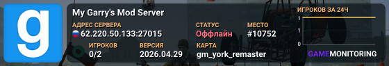 My Garry's Mod Server