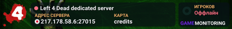 Left 4 Dead dedicated server