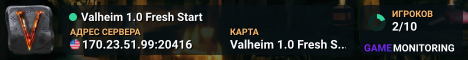 Valheim 1.0 Fresh Start