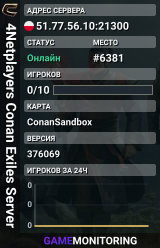 4Netplayers Conan Exiles Server