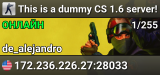 This is a dummy CS 1.6 server!