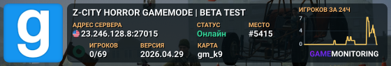 Z-CITY HORROR GAMEMODE | BETA TEST