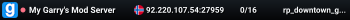 My Garry's Mod Server