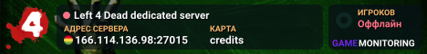 Left 4 Dead dedicated server