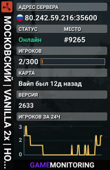 МОСКОВСКИЙ | VANILLA 2x | НОВИЧОК 13.09