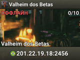 Valheim dos Betas