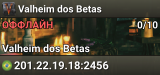 Valheim dos Betas
