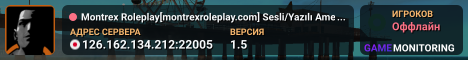 Montrex Roleplay[montrexroleplay.com] Sesli/Yazılı Amerikan Medium+ (Türk/Türk Sunucusu)