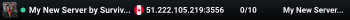 My New Server by SurvivalServers.com