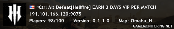♤Ctrl Alt Defeat[Hellfire] EARN 3 DAYS VIP PER MATCH