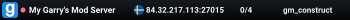 My Garry's Mod Server